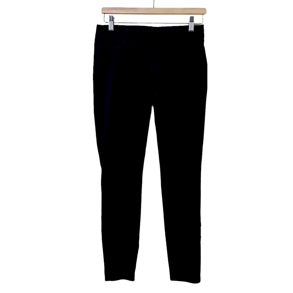 Anthropologie Daily Ritual Pull On Black Stretch Pants in Size Medium